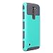 LG K8 Case / LG Escape 3 Case, E LV LG K8 / LG Escape 3 - (SHOCK PROOF DEFENDER) Slim Case CoverNEW Full protection from drops and impacts for LG K8 / LG Escape 3 - [MINT / GREY]