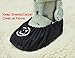 iGuerburn Medical Fracture Walking Boot/Shoe Cover Waterproof Orthopedic Foot Cast Cover with Smiley Face - Black (Medium)