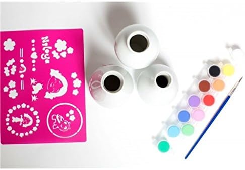 Niloya Minik Ressamlar Vazo Boyama Seti Amazon Com Tr