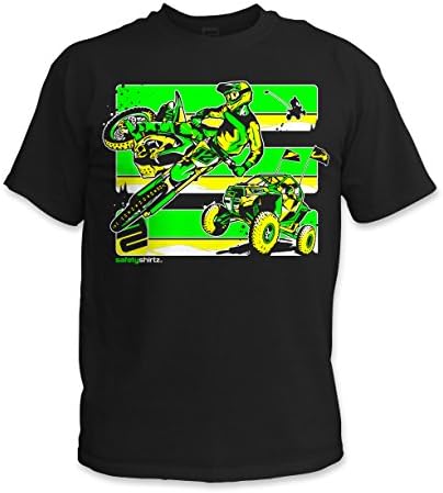 Full Throttle Tee Black w/Green