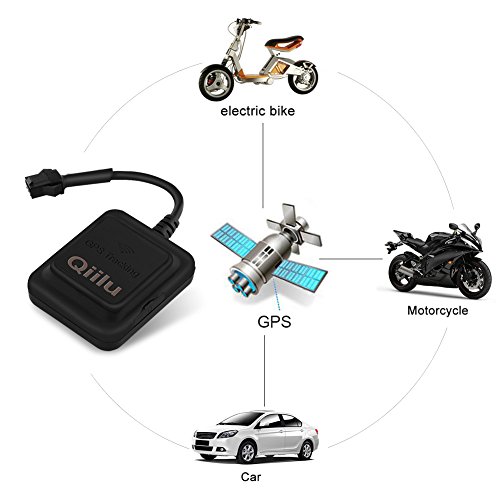image for Qiilu Portable Real Time GPS GSM Tracker Car Truck Motorcycle Phone SM