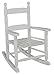 JACK-POST Classic Child's Porch Rocker - White