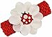 Funny Girl Designs Puffy Ladybug Crochet Baby and Toddler Headband