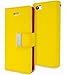 iPhone 5SE Case, iPhone SE, iPhone 5S / 5 Case, [Wallet Case] GOOSPERY Rich Diary [Drop Protection] Premium Soft Synthetic Leather Case [ID / Card & Cash Slots] Cover - Yellow