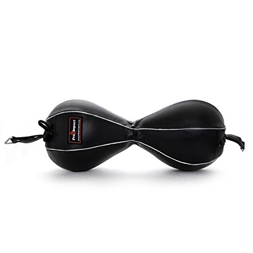 image for Pro Impact Genuine Leather Double End Boxing Punching Bag - Speed Stri