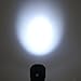 1 X 30 Lumen 3 Modes Car Cigarette Rechargeable LED Flashlight with SOS Function and Environmental Aluminum Alloy Case, Black