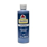 Apple Barrel Gloss Acrylic Paint in Assorted Colors (8 oz), 20424E Gloss Real Blue