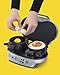 Hamilton Beach Dual Breakfast Sandwich Maker with Timer, Silver (25490)