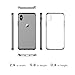 Mxstudio iPhone X Case ACRYLIC+ TPU Hybrid Ultra, Soft and Clear Back Panel and Reinforced Corners with Protection for iPhone X