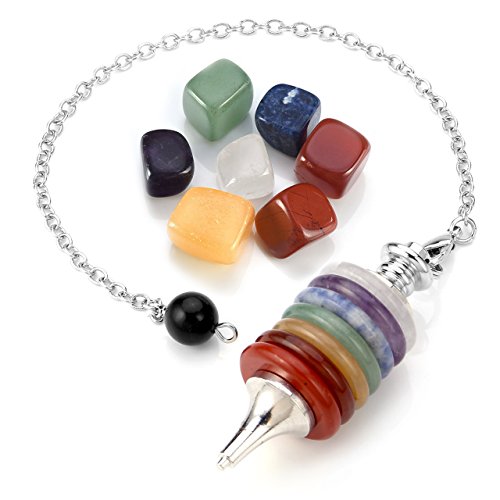 Crystaltears reiki healing chakra crystal kit - 7 chakr…