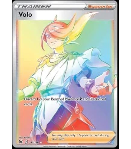 Amazon.com: Pokemon - Thorton 210/196 Lost Origin - Full Art Trainer
