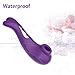 Clitoral Sucking Vibrator, G Spot Vibrator Waterproof, Rechargeable Nipple Suction Stimulator with 10 Modes, Oral Sex Toy for Solo Masturbation and Couples