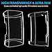 KIMILAR Screen Protector Case Compatible with Fitbit Charge 4 / Charge 3, 2 Pack Soft Slim Ultra Clear Protective Case Cover Bumper Silicone Case Compatible with Fitbit Charge 4 / Charge 3 Smartwatch