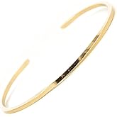 Modern Twisted Square Cuff in Solid Sterling Silver or 14K Gold Fill, Elegant Handmade Bracelet by Lotus Stone Design