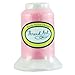 Threadart Wooly Nylon Thread - 1000m Spools - Serger Sewing Stretchy Thread - Pink - Color 9110