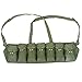 Ultimate Arms Gear Chinese Military Genuine Surplus SKS Rifle 7.62x39 7 Seven Pocket Green M-63 Chest Pouch Rig Bandoleer Bandolier For 14 Cartridge Ammo Ammunition & Stripper Clips