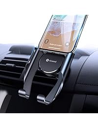 Vicseed - Soporte de automóvil para teléfono celular, rejilla de ventilación de aire, compatible con iPhone XR XS Max XS X 8 7 6 Plus, compatible con Samsung Galaxy S10 S10 + S10e S9 S8 S7 LG Google etc.