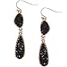 Simulated Druzy Dangle Earrings for Women - Gold, Silver, or Rose Gold Tone Boho Earrings for Women