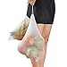 Reusable Mesh Produce Bags (Set of 9) Lightweight See-Through Zero Waste Vegetable and Fruit Bags - Premium Washable Materials - with Drawstring and Tare Weight. (Polyester, 2Larges,5Mediums,2Smalls)