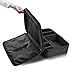 Hotrose Professhional Large Space Makeup Brush Bag - Cosmetic Artist Organizer Kit - Handle Shoulder Bag - Travel Box (Large)