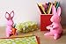 Cute Bunny Desk Tape Dispenser for Home & Office, White, 3.7
