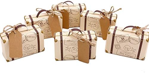 mini cardboard suitcase