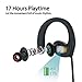 dodocool Wireless Stereo Sports In-Ear Headphone IPX5 Splash-proof with In-line Remote Mic CVC 6.0, up to 17 Hours Working Time for iPhone/ iPad/ Samsung S8 and Other phones Tablets