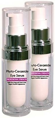 Phyto-Ceramide Eye Serum by Relaxium - Fast, Effective, &amp; Gentle Firming Eye Cream - Designed to Help Fight Fine Lines