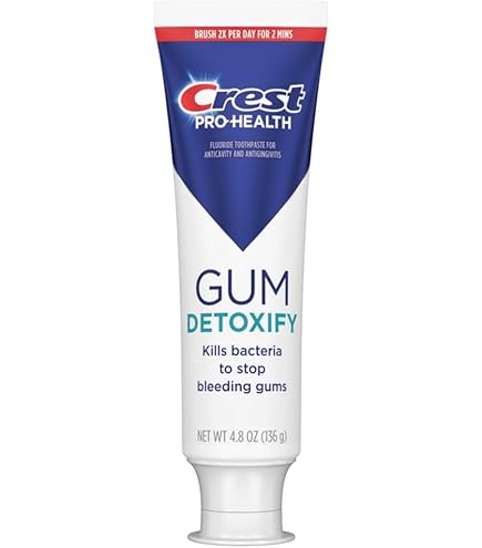 Amazon.com : Crest Gum Detoxify Deep Clean Toothpaste, 0.85 Ounce