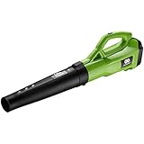 Best Partner TURBINE Leaf Blower,Corded Leaf Blower,8.5-Amp,2-Speed,120 MPH