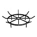SteelFreak Wagon Wheel Firewood Grate for Fire Pit - Made in the USA (24 Inch)