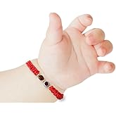 Red String Bracelet for the baby,Evil Eye Genuine Azabache Para el Mal de Ojo