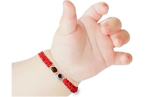 Red String Bracelet for the baby,Evil Eye Genuine Azabache Para el Mal de Ojo
