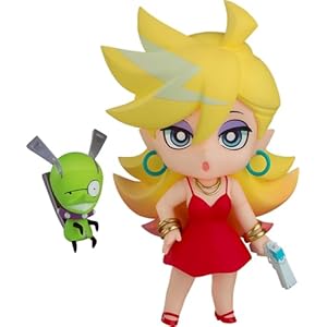 グッドスマイルカンパニー New PANTY & STOCKING with GARTERBELT ねんどろいど パンティ New Ver. プラスチック製 塗装済み可動フィギュア ノンスケール 専用台座付属 全高約100mm
