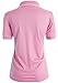 CLOVERY Women's Sport Wear 2-Button Polo Short Sleeve Shirt
