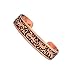Accents Kingdom Copper Paisley Design Magnetic Therapy Bangle Golf Bracelet