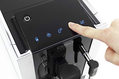 CASO Café Crema One - Design Kaffeevollautomat, innovatives Heizsystem, extra leises Edelstahl-Kegelmahlwerk, für… – Bild 7
