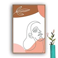 Framed Canvas Wall Art Picasso Poster Print of Woman Canvas Prints Home Artwork Decoration for Living Room,Bedroom - 16x24 inches