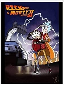 Custom Rick And Morty Home Decoration Photo Poster Prints 20 x 30 Inch Wall Sticker