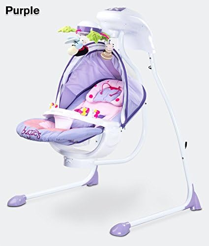 Transat Balancelle Bebe Electrique Musical Violet Amazon Fr Bebes Puericulture