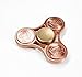Spinner Fidget Spinner, Red Cooper EDC Fidget Spinner Hands Spinner With Ceramic Bearing, Smoothy Spins Up to 5 Mins- Coin Design