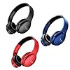 Active-Noise-Cancelling-Headphones-Bluetooth-Headphones-with-MicrophoneDeep-Bass-Wireless-Headphones-Over-Ear-Red Active Noise Cancelling Headphones Bluetooth Headphones with Microphone/Deep Bass Wireless Headphones Over Ear Red
