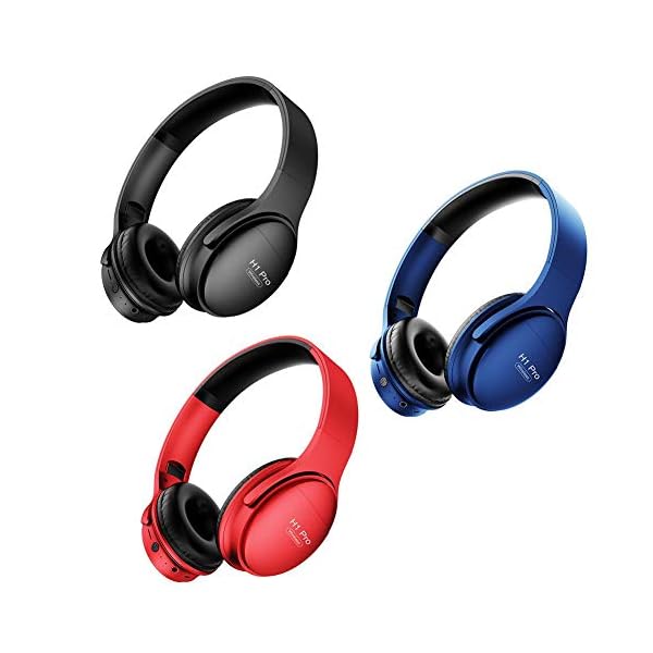 Active-Noise-Cancelling-Headphones-Bluetooth-Headphones-with-MicrophoneDeep-Bass-Wireless-Headphones-Over-Ear-Red Active Noise Cancelling Headphones Bluetooth Headphones with Microphone/Deep Bass Wireless Headphones Over Ear Red