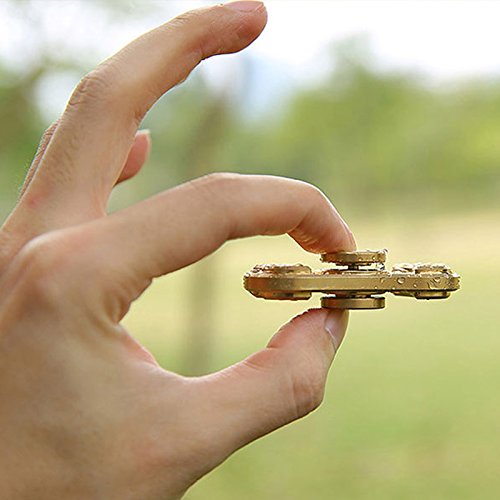 Hommate Finger Spinner Fidget Spinner Toy for EDC ADHD Focus,High Speed,2-3 Min Spins, Finger Playing or Table Top Spin,Optimized Super Smooth German Bearings,Good Balanced