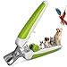 IOKHEIRA Professional Dog Nail Clippers for Large Dogs, with Quick Safety Sensor, Ergonomic Design, and Nail File Attachment