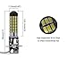 KATUR 2pcs H3 Driving Daytime Running Lights 900 Lumens H3 Base Super Bright 3014 78SMD Lens LED Bulbs Car Xenon White 6000K DC 12V-24V