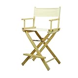 Casual Home 24" Director's Chair Natural Frame with