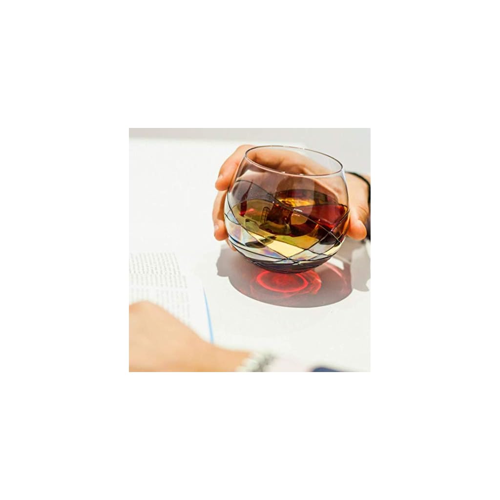 ANTONI BARCELONA Stemless Wine Glasses Set of 1 (21.5 Oz) Handblown