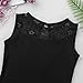 iiniim Kids Girl's Cross Strap/Lace Back Cotton Ballet Dance Gymnastics Camisole Leotard Sports Tank Tops