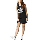 adidas Originals Women's Dresses | Trefoil Tank, Black/White, X-Small